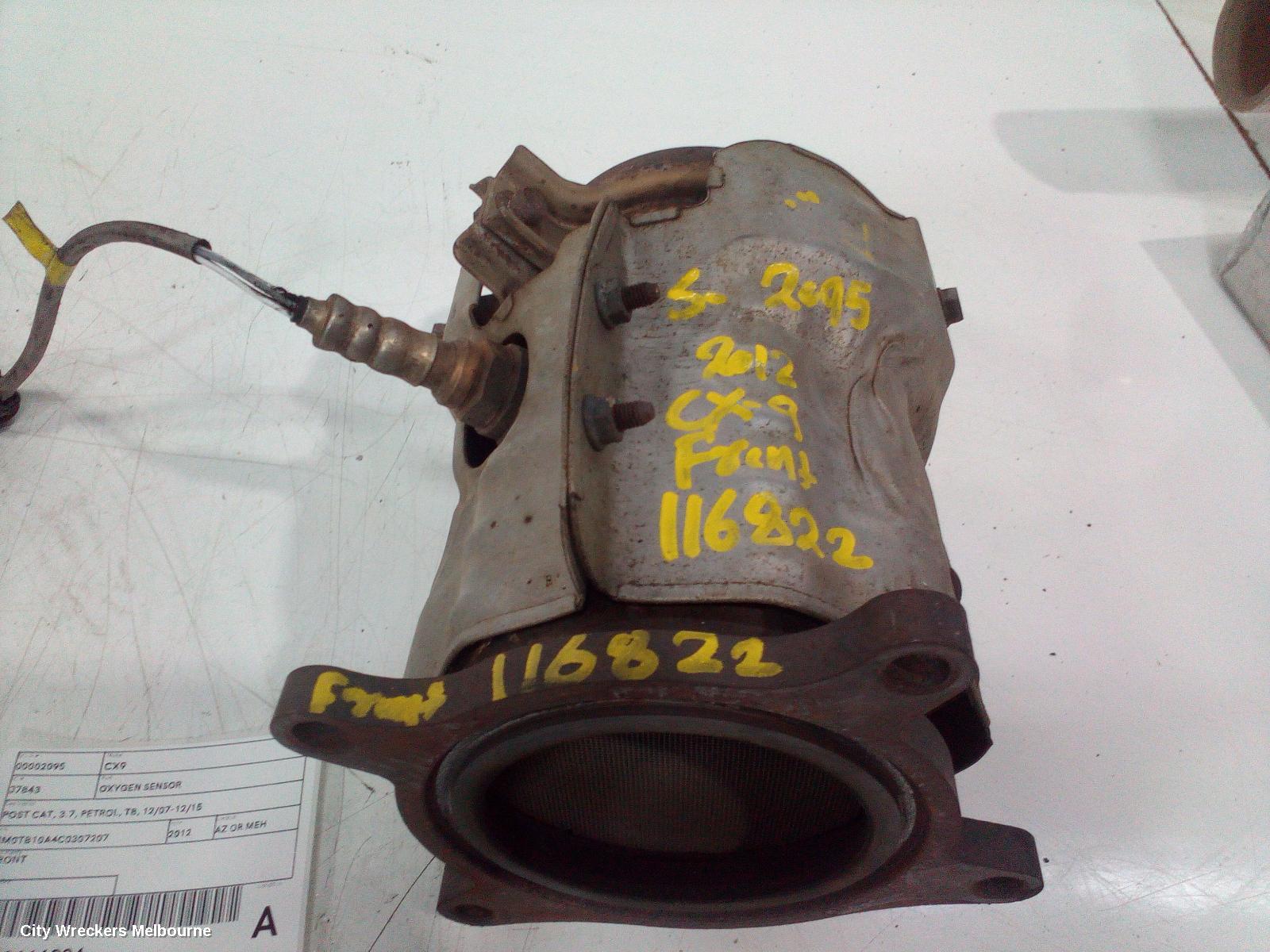 MAZDA CX9 CATALYTIC CONVERTER, BOLT ON CAT TYPE (TO MANIFOLD), 3.7, PETROL, FRONT, TB, 12/2007 - 12/2015 - Image 2