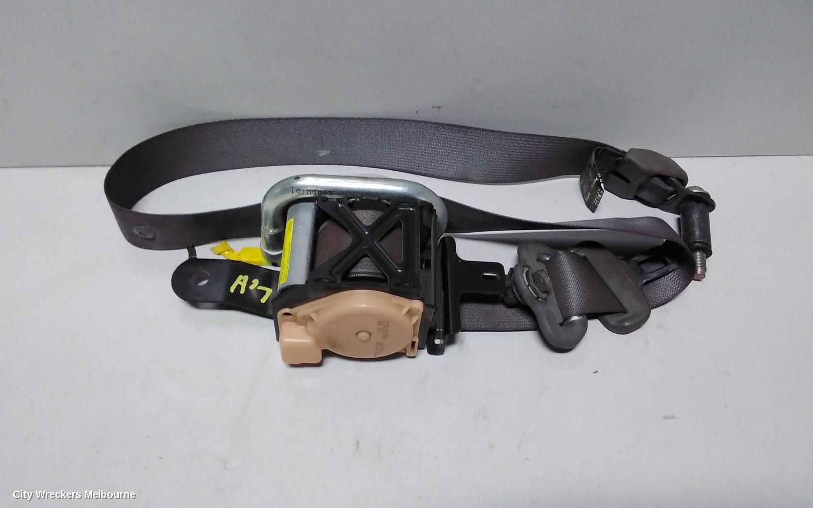 HYUNDAI TUCSON SEATBELT/STALK, LH FRONT, SEAT BELT ONLY, BEIGE, 08/2004 - 01/2010 - Image 2