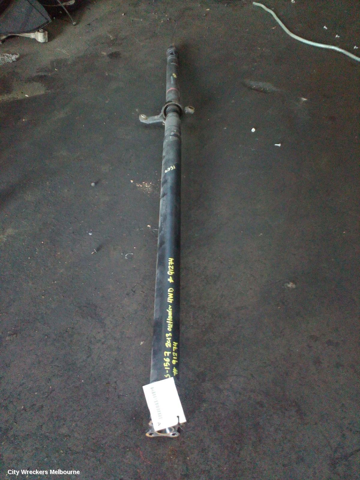 MITSUBISHI OUTLANDER REAR DRIVE SHAFT, 2.4, PETROL, ZJ-ZL, 10/2012 ONWARDS - Image 1