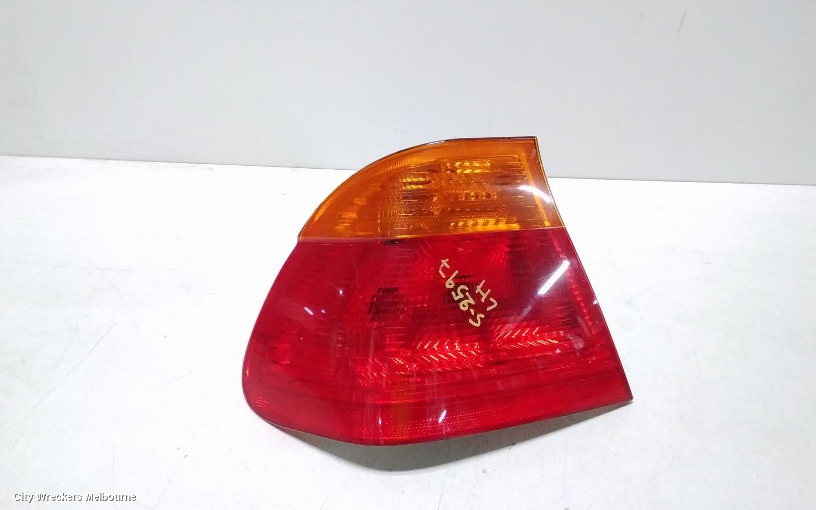 BMW 3 SERIES LEFT TAILLIGHT, E46, SEDAN, AMBER FLASHER TYPE, 09/1998 - 09/2001 - Image 1