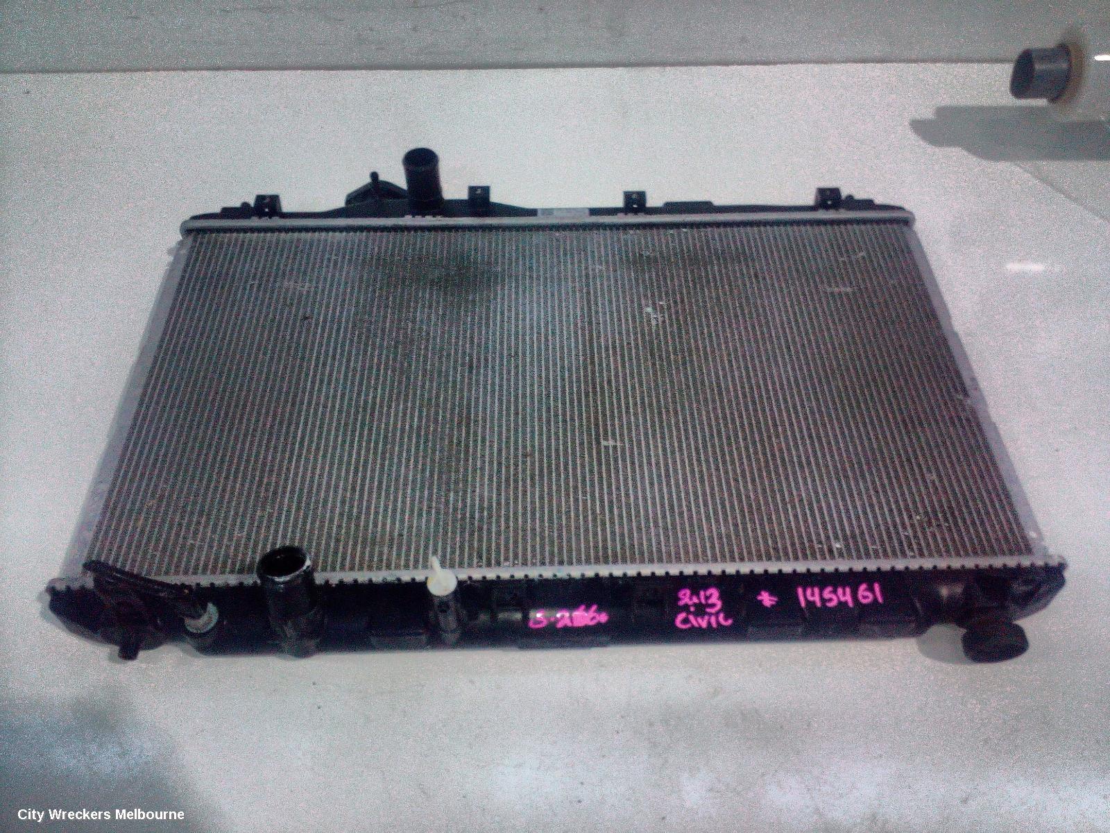 HONDA CIVIC RADIATOR, AUTO, 1.8, PETROL, HATCH (VIN SHHFK), 06/2012 - 04/2016 - Image 1