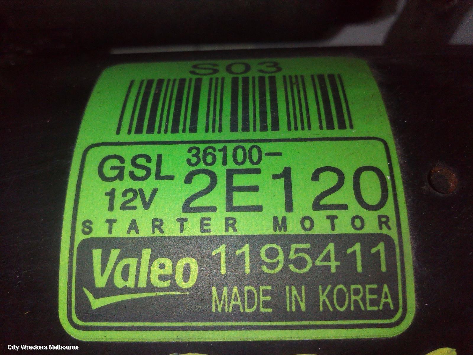 HYUNDAI I40 STARTER, AUTO, PETROL, 2.0, VF SI, 09/2011 - 05/2015 - Image 1
