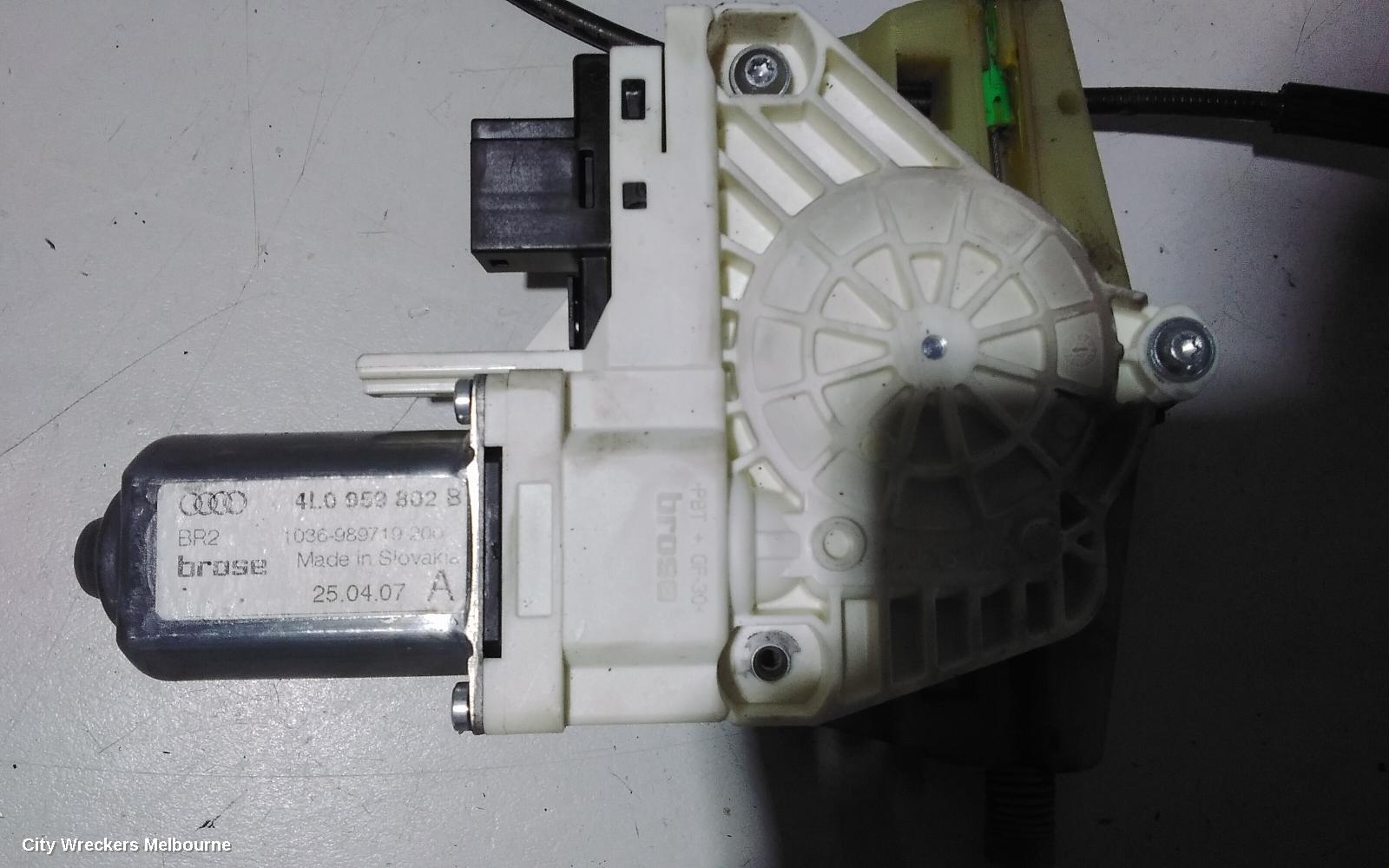 AUDI Q7 RIGHT REAR WND REG/MOTOR, 4L, 09/2006 - 08/2015 - Image 3