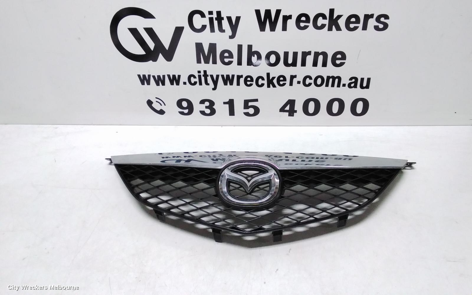 MAZDA 6 GRILLE, RADIATOR GRILLE, GG/GY, CHROME MESH TYPE, 09/2002 - 07/2005 - Image 1