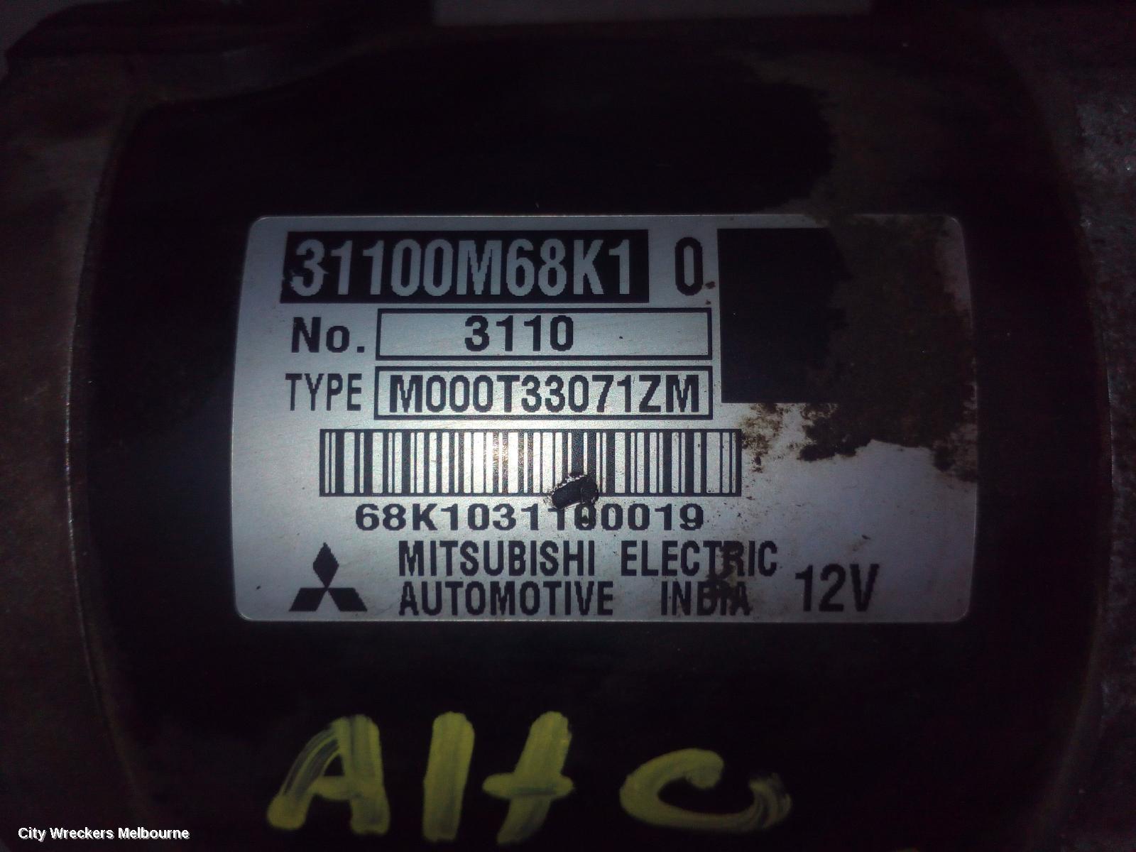 SUZUKI ALTO STARTER, GF, 1.0, K10BN, 07/2009 - 12/2014 - Image 1