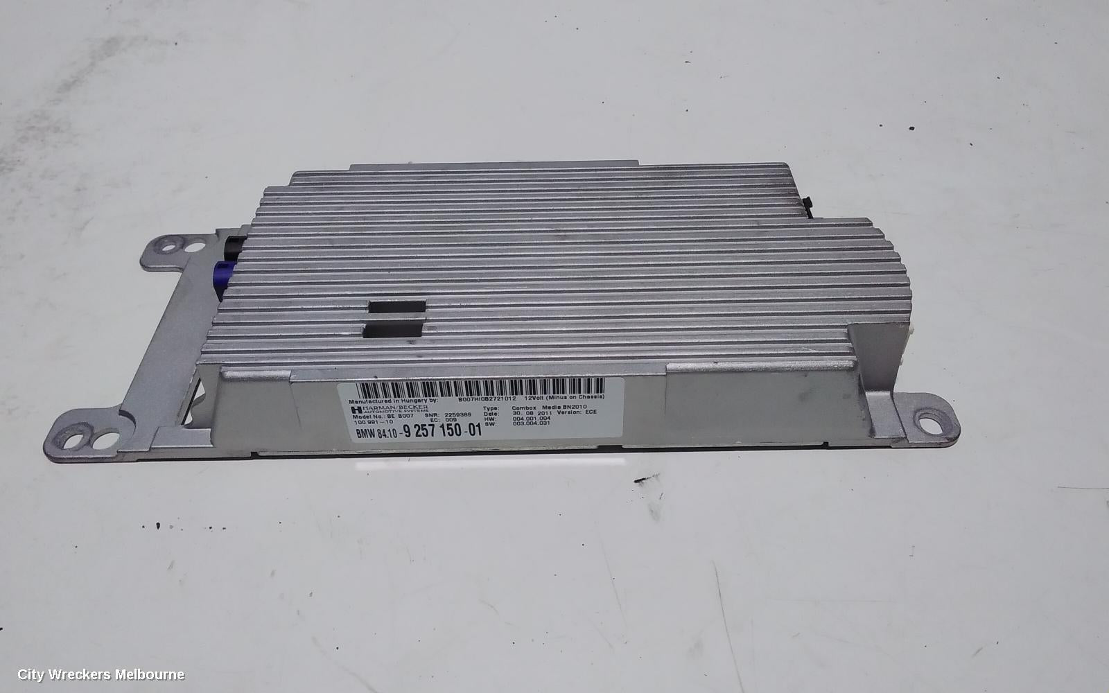 BMW 5 SERIES ECU, COMBOX TELEMATICS, P/N 84109257151, F07, 02/2010 - 10/2017 - Image 1