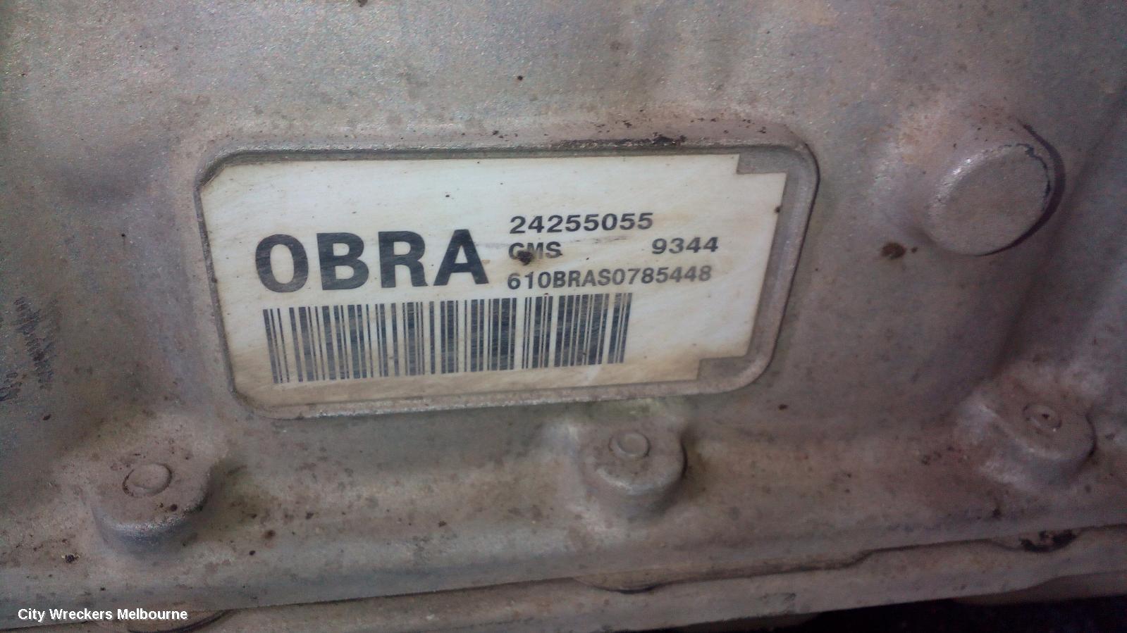 HOLDEN COMMODORE TRANS/GEARBOX, AUTO, 3.6, LLT ENG, MYB, 1BWA TAG, VE, 08/2009 - 04/2013 - Image 2