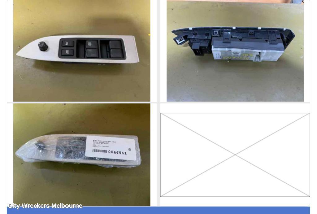 NISSAN MURANO PWR DR WIND SWITCH, RH FRONT (MASTER SWITCH), Z51, ST TYPE, 12/2008 - 12/2014 - Image 1