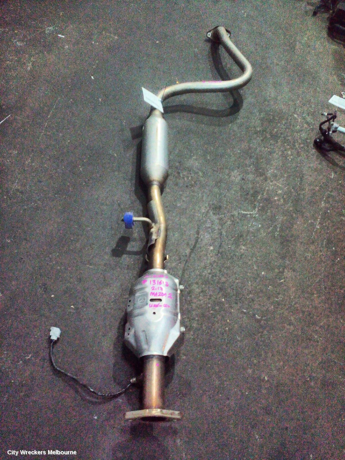MAZDA 2 CATALYTIC CONVERTER, UNDER CAR-CAT TYPE, PETROL, 1.5, F-5P, ELEC CAM ACTUATOR TYPE, DJ/DL, 09/2014 ONWARDS - Image 2