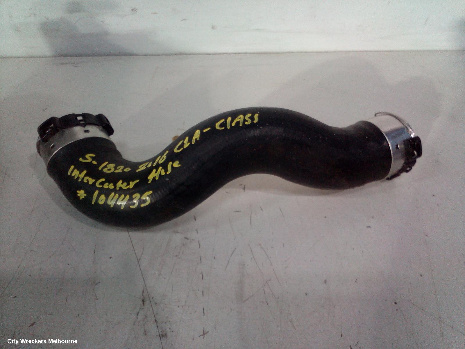 MERCEDES CLA CLASS, C117, 10/2013 - 02/2019, INTER COOLER HOSE: 104435 - Image 1