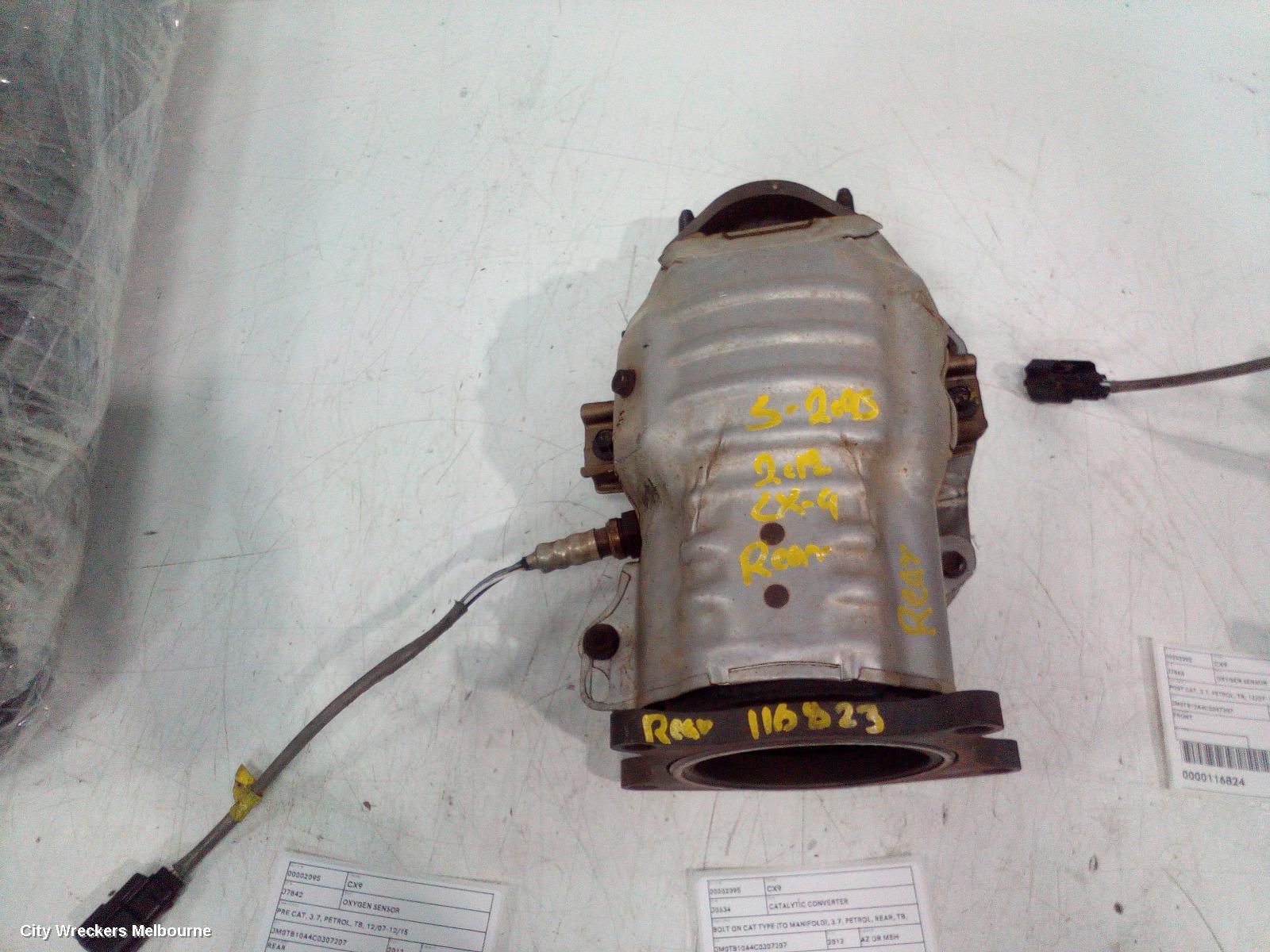 MAZDA CX9 CATALYTIC CONVERTER, BOLT ON CAT TYPE (TO MANIFOLD), 3.7, PETROL, REAR, TB, 12/2007 - 12/2015 - Image 3