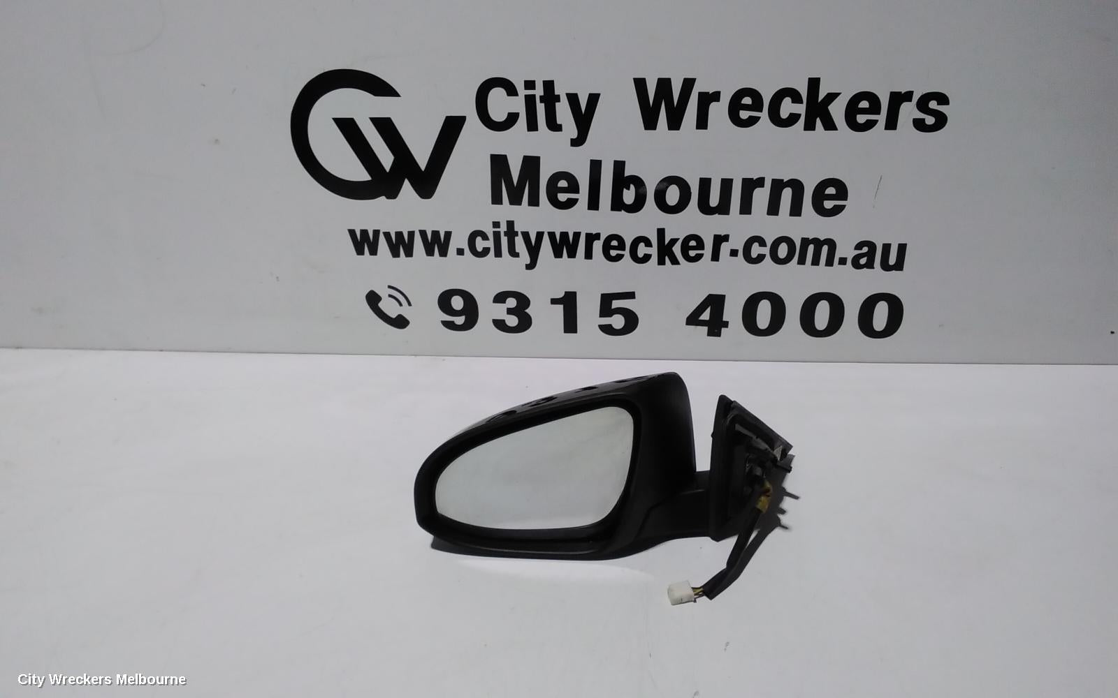 TOYOTA CAMRY LEFT DOOR MIRROR, ASV50/AVV50, ALTISE/ATARA R/S/SX/HYBRID H/RZ, NON BLIND SPOT MONITOR TYPE, 12/2011 - 03/2015 - Image 1