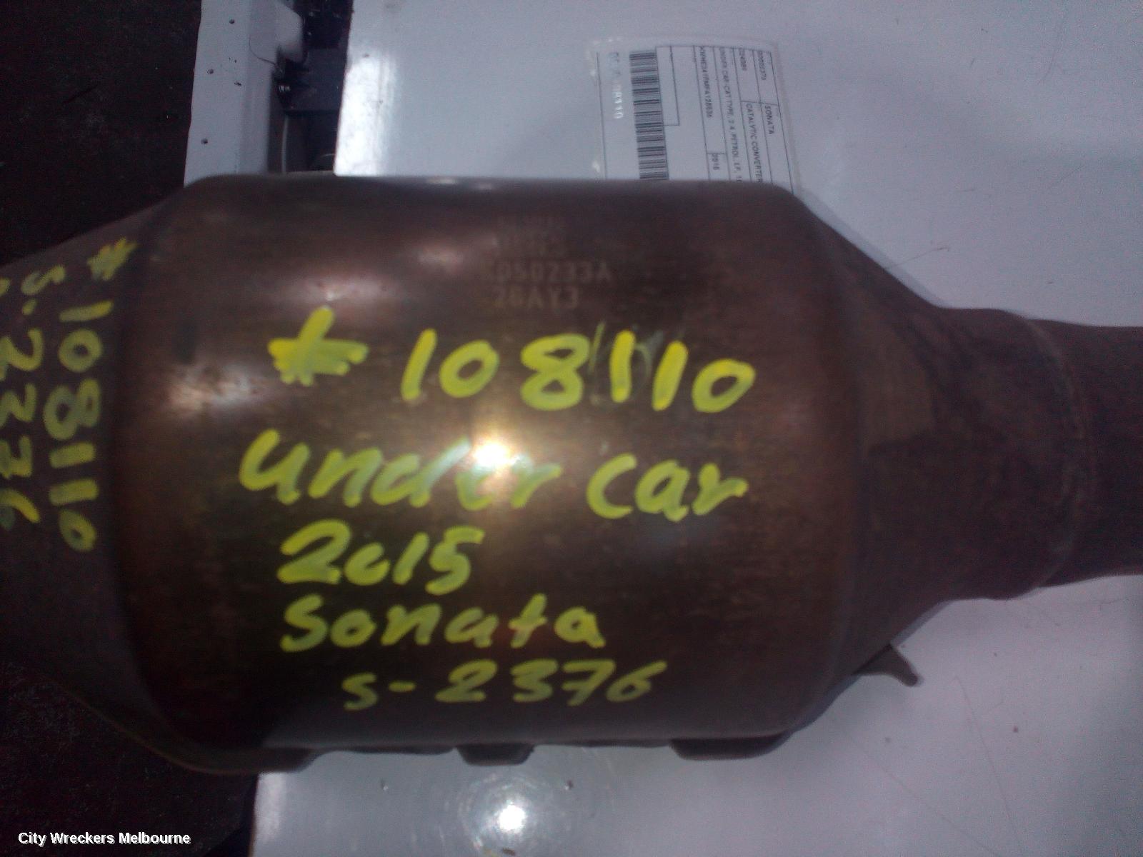 HYUNDAI SONATA CATALYTIC CONVERTER, UNDER CAR-CAT TYPE, 2.4, PETROL, LF, 10/2014 - 01/2020 - Image 3