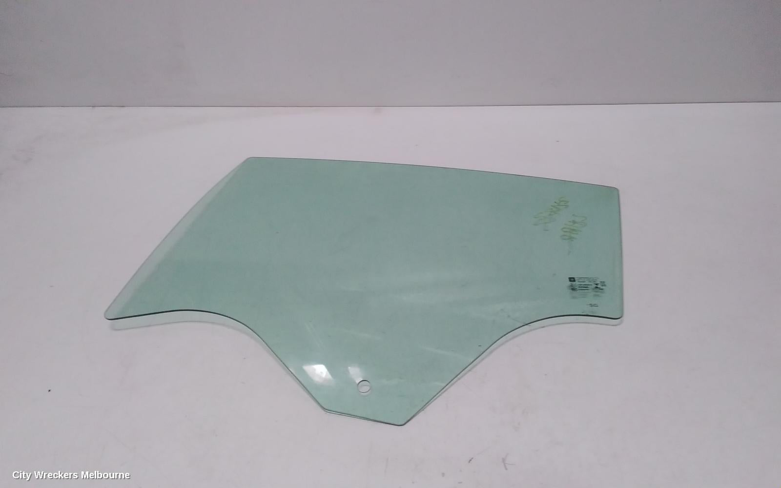 HOLDEN ASTRA LEFT REAR DOOR WINDOW, BL, SEDAN, 05/2017 - 12/2020 - Image 1