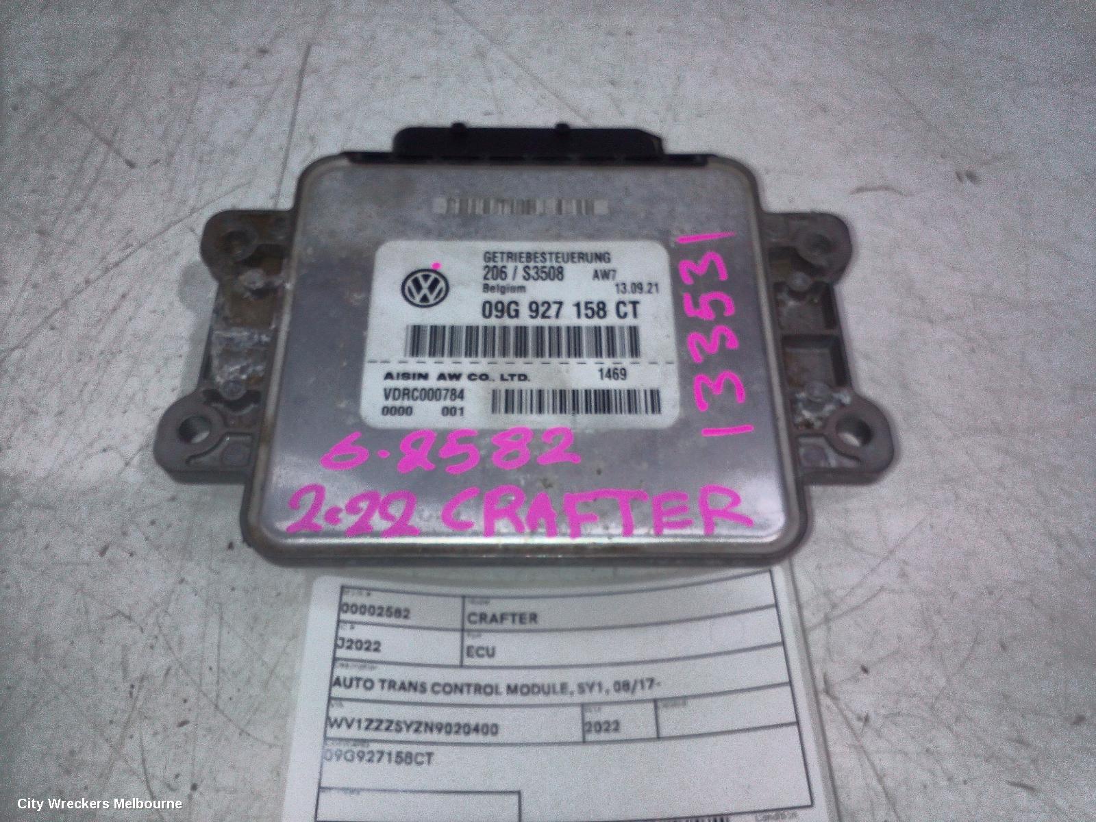 VOLKSWAGEN CRAFTER ECU, AUTO TRANS CONTROL MODULE, SY1, 08/2017 ONWARDS - Image 1