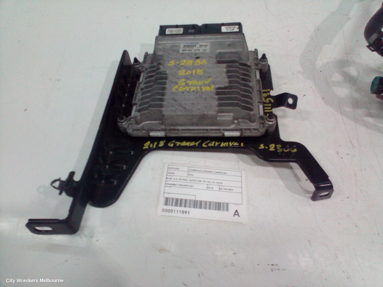 KIA CARNIVAL/GRAND CARNIVAL ECU, BCM, 3.3, PETROL, AUTO T/M, YP, 02/2015 - 10/2020 - Image 1