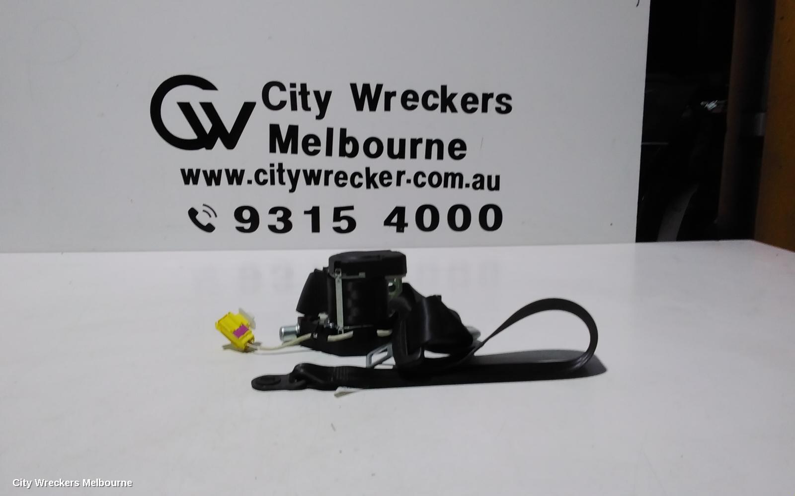 VOLKSWAGEN CADDY SEATBELT/STALK, RH REAR 2ND ROW, SEAT BELT ONLY, 2K, 12/2004 - 06/2015 - Image 2