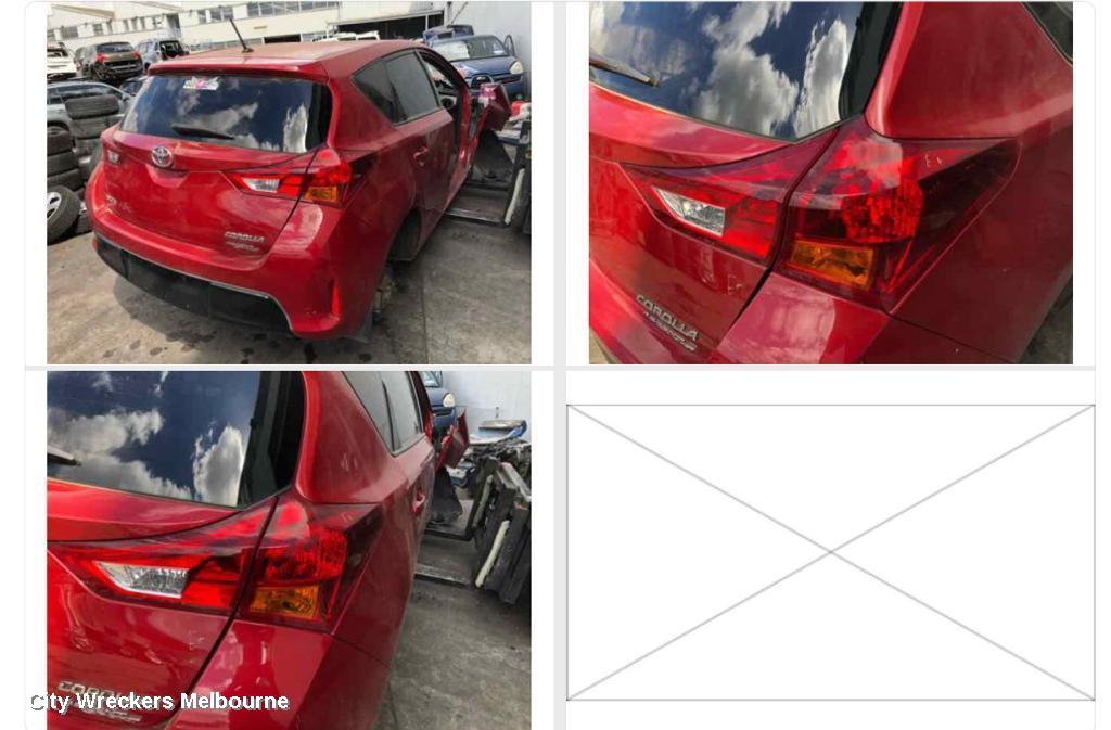 TOYOTA COROLLA RIGHT TAILLIGHT, ZRE182R/ZWE186R, HATCH, 10/2012 - 03/2015 - Image 1