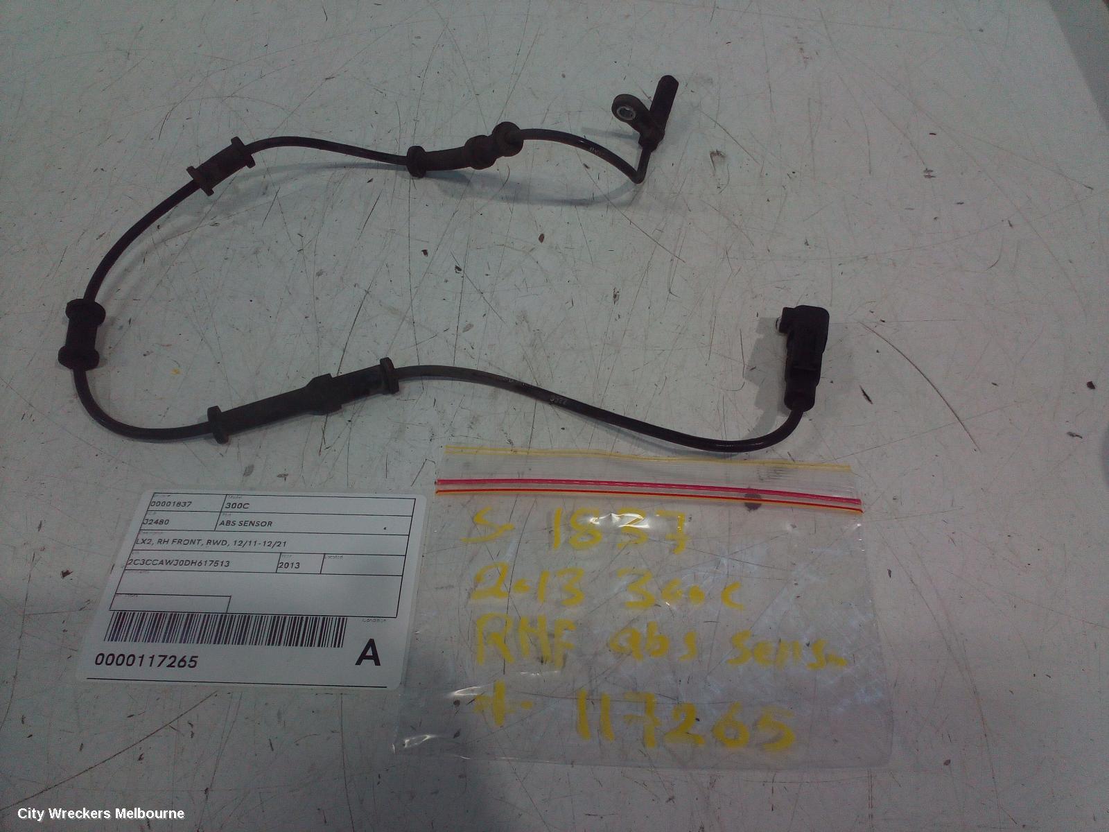 CHRYSLER 300C ABS SENSOR, LX2, RH FRONT, RWD, 12/2011 - 12/2021 - Image 2