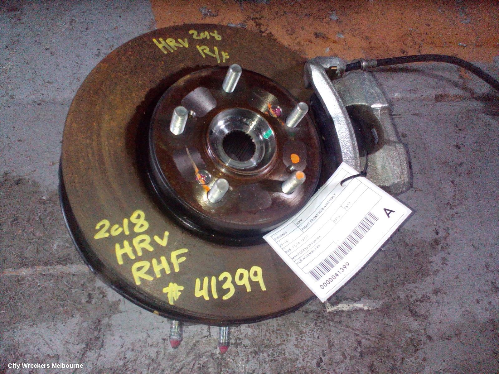 HONDA HRV RIGHT FRONT HUB ASSEMBLY, RU, 12/2014 - 10/2021 - Image 3