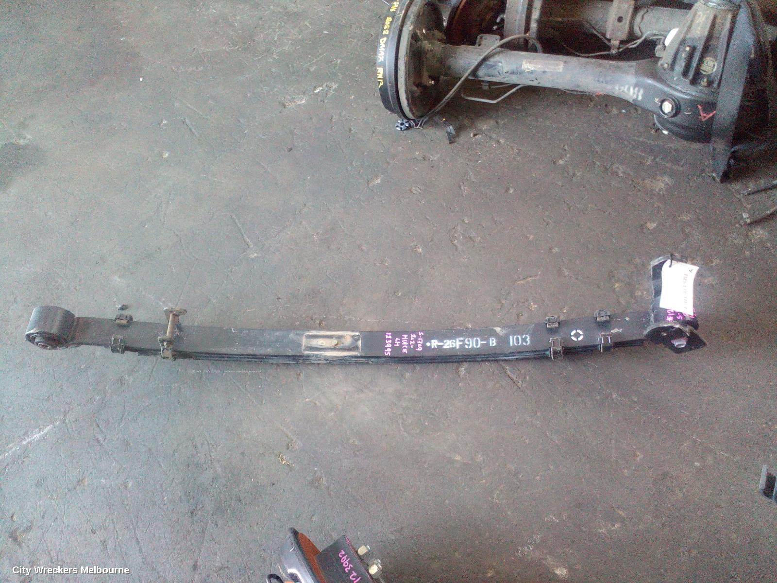 TOYOTA HIACE REAR LEAF SPRING, 300 SERIES, SLWB, BUS, LH SIDE, 02/2019 ONWARDS - Image 1