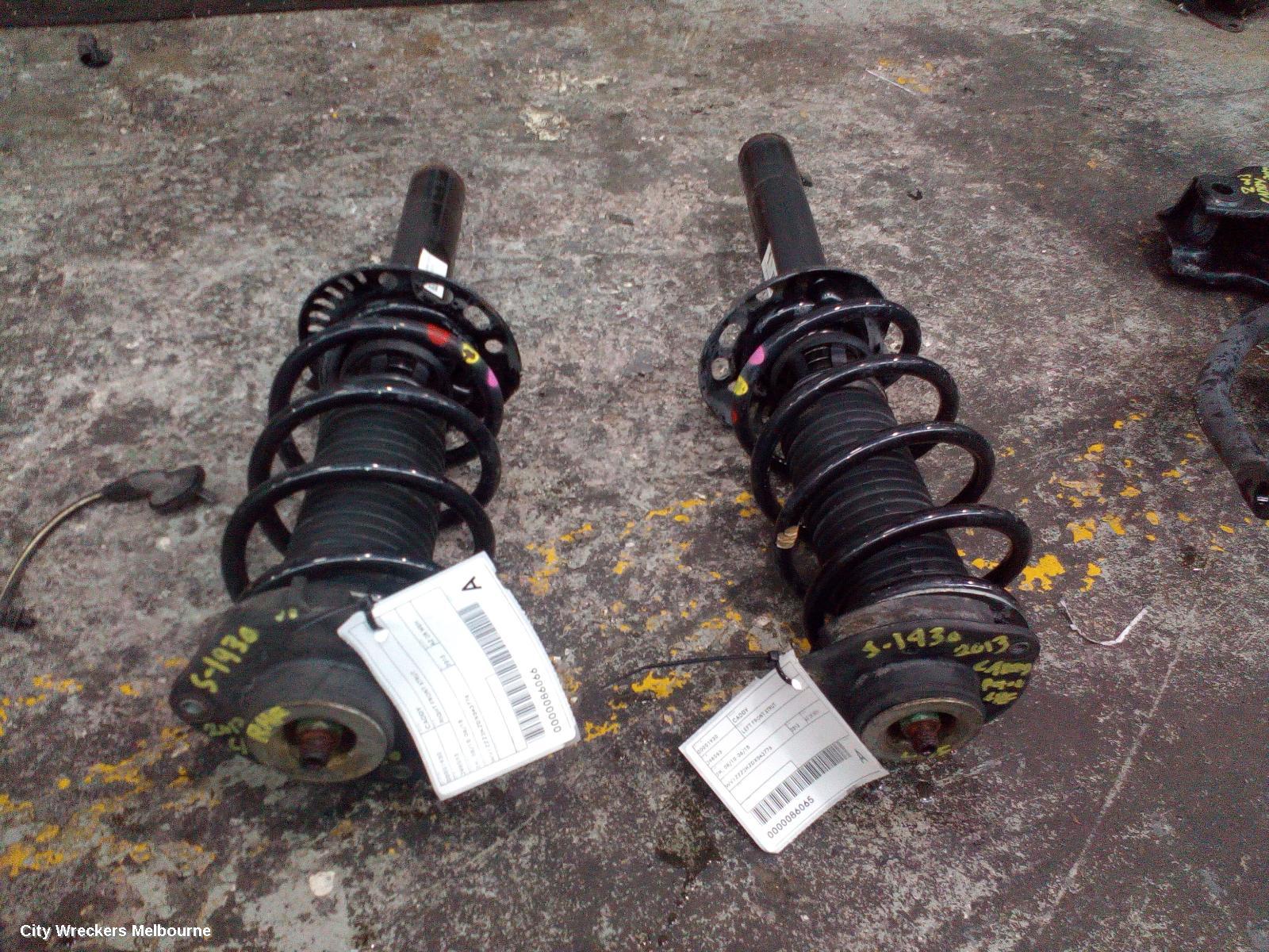 VOLKSWAGEN CADDY RIGHT FRONT STRUT, 2K, 08/2010 - 06/2015 - Image 3