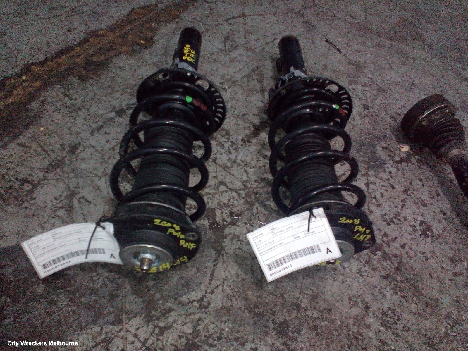 VOLKSWAGEN POLO RIGHT FRONT STRUT, 9N, 11/2005 - 04/2010 - Image 2