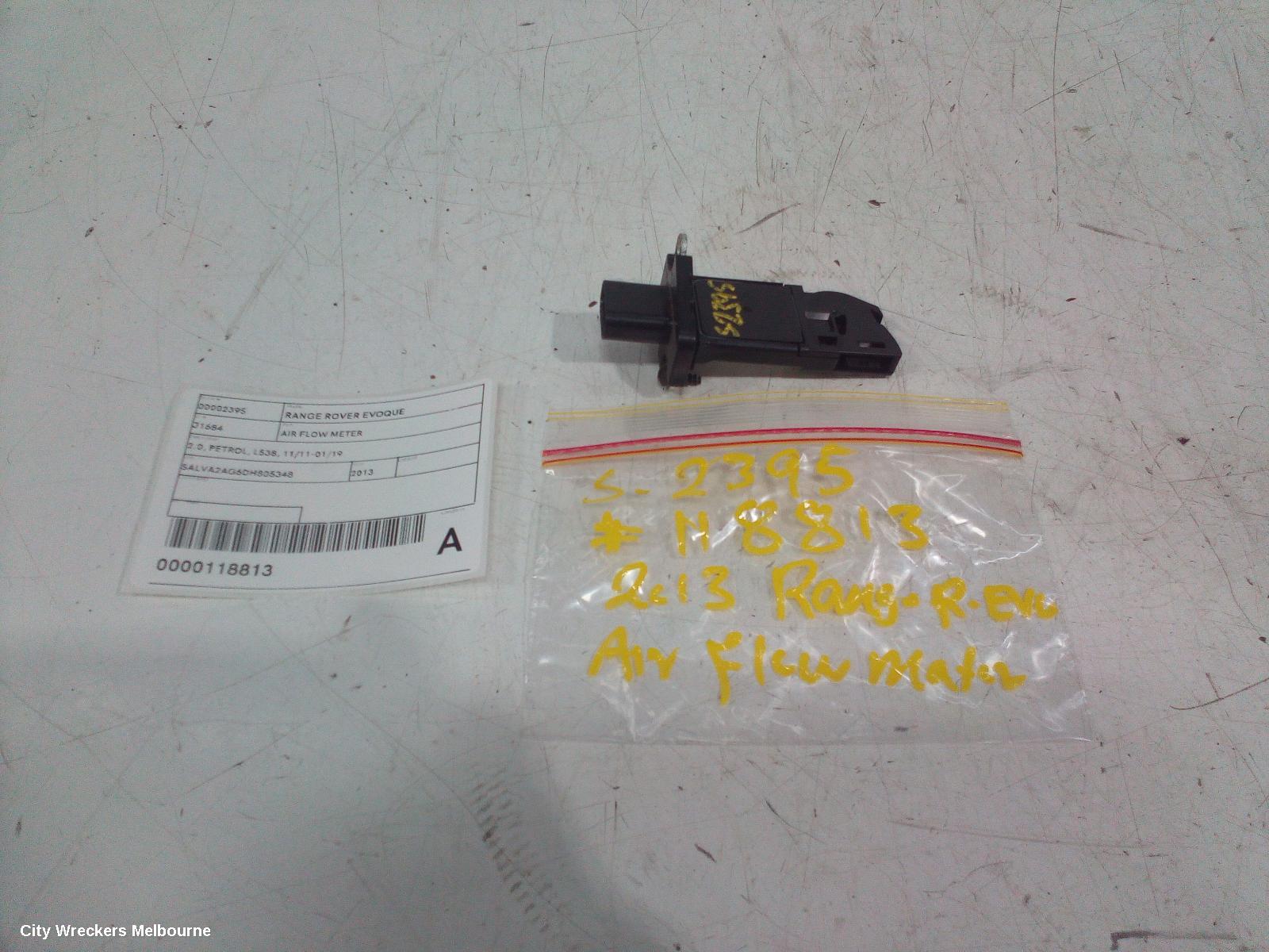 LAND ROVER RANGEROVER EVOQUE AIR FLOW METER, 2.0, PETROL, L538, 11/2011 - 01/2019 - Image 1
