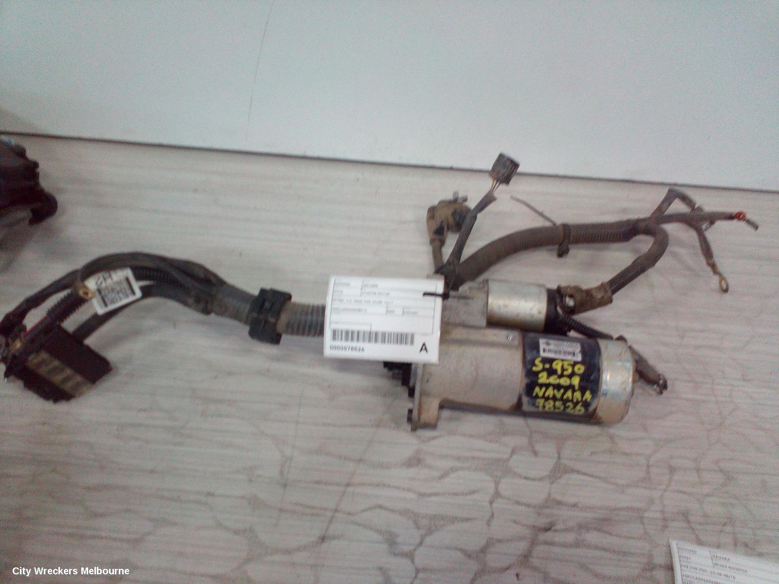NISSAN NAVARA STARTER, PETROL, 4.0, VQ40, D40, 09/2005 - 12/2011 - Image 3