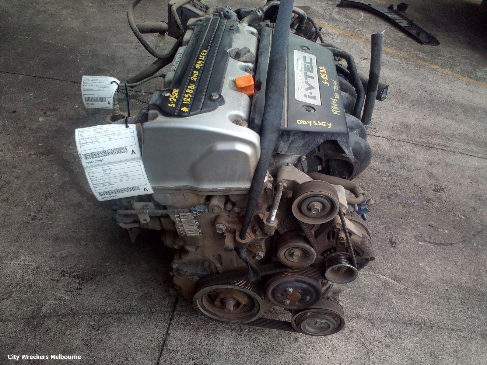 HONDA ODYSSEY ENGINE, PETROL, 2.4, V-TEC, K24Z2, RB, 04/2009 - 12/2013 - Image 2