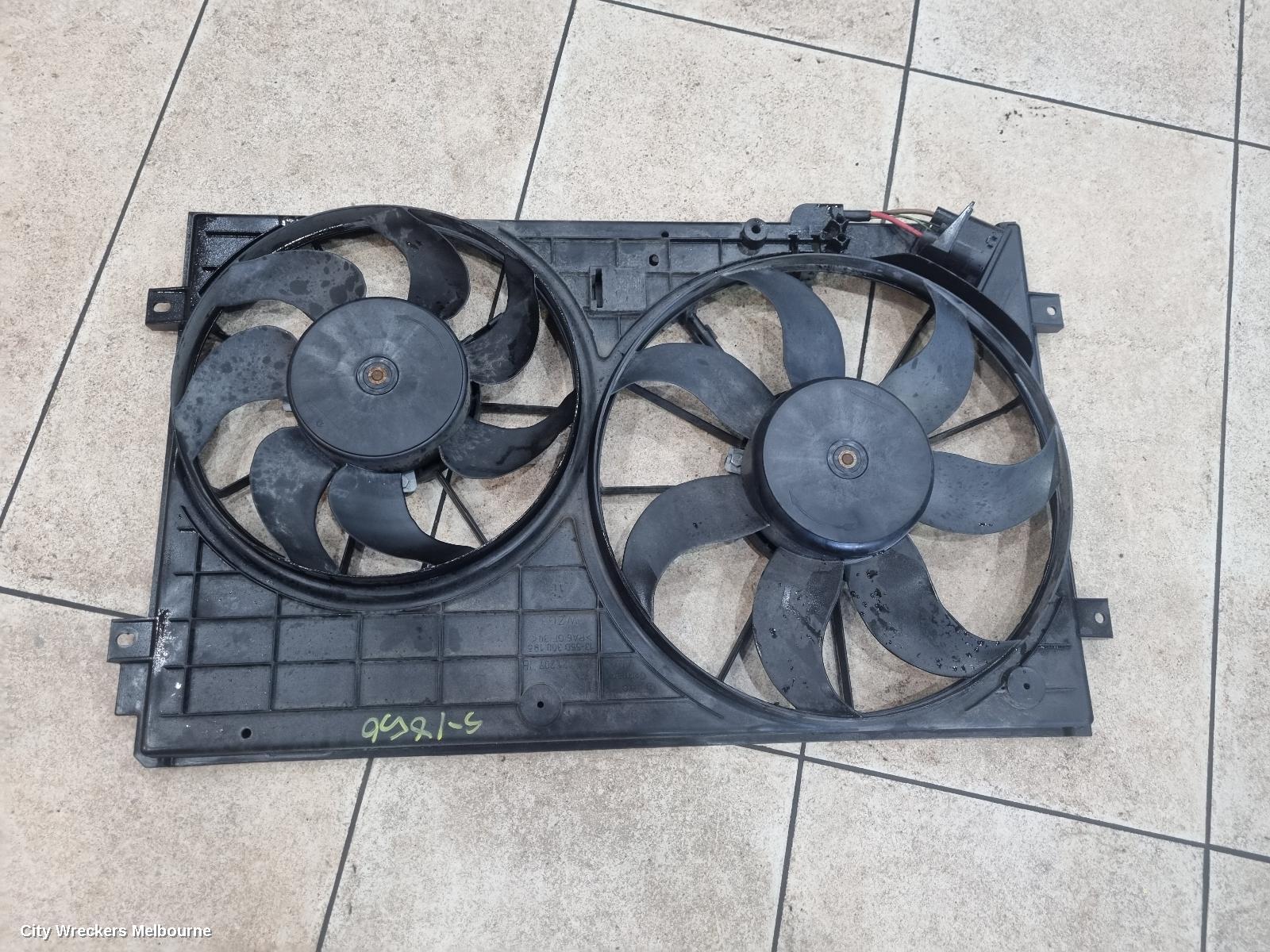 VOLKSWAGEN GOLF FAN, DUAL FAN ASSY, 1.2/1.4, PETROL, CBZB/CTHD/CAXA CODE, GEN 6, 12/2008 - 01/2016 - Image 1