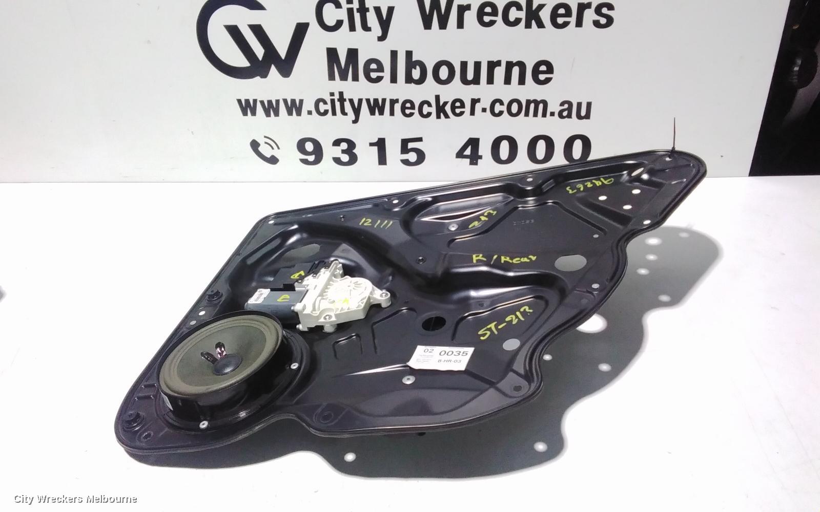 VOLKSWAGEN PASSAT RIGHT REAR WND REG/MOTOR, 3C/MK6 B6, WAGON, 03/2006 - 08/2009 - Image 2