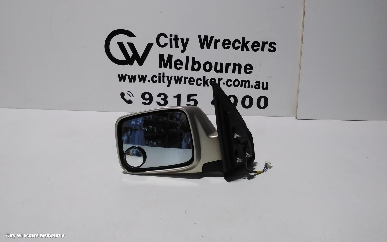 NISSAN XTRAIL LEFT DOOR MIRROR, T30, 3 WIRE TYPE, 10/2001 - 09/2007 - Image 2