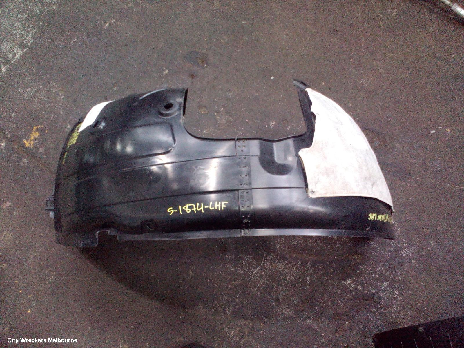 HYUNDAI TUCSON LEFT GUARD LINER, FRONT, TL, KOREAN BUILT (VIN KMHJ), 07/2015 - 06/2018 - Image 1
