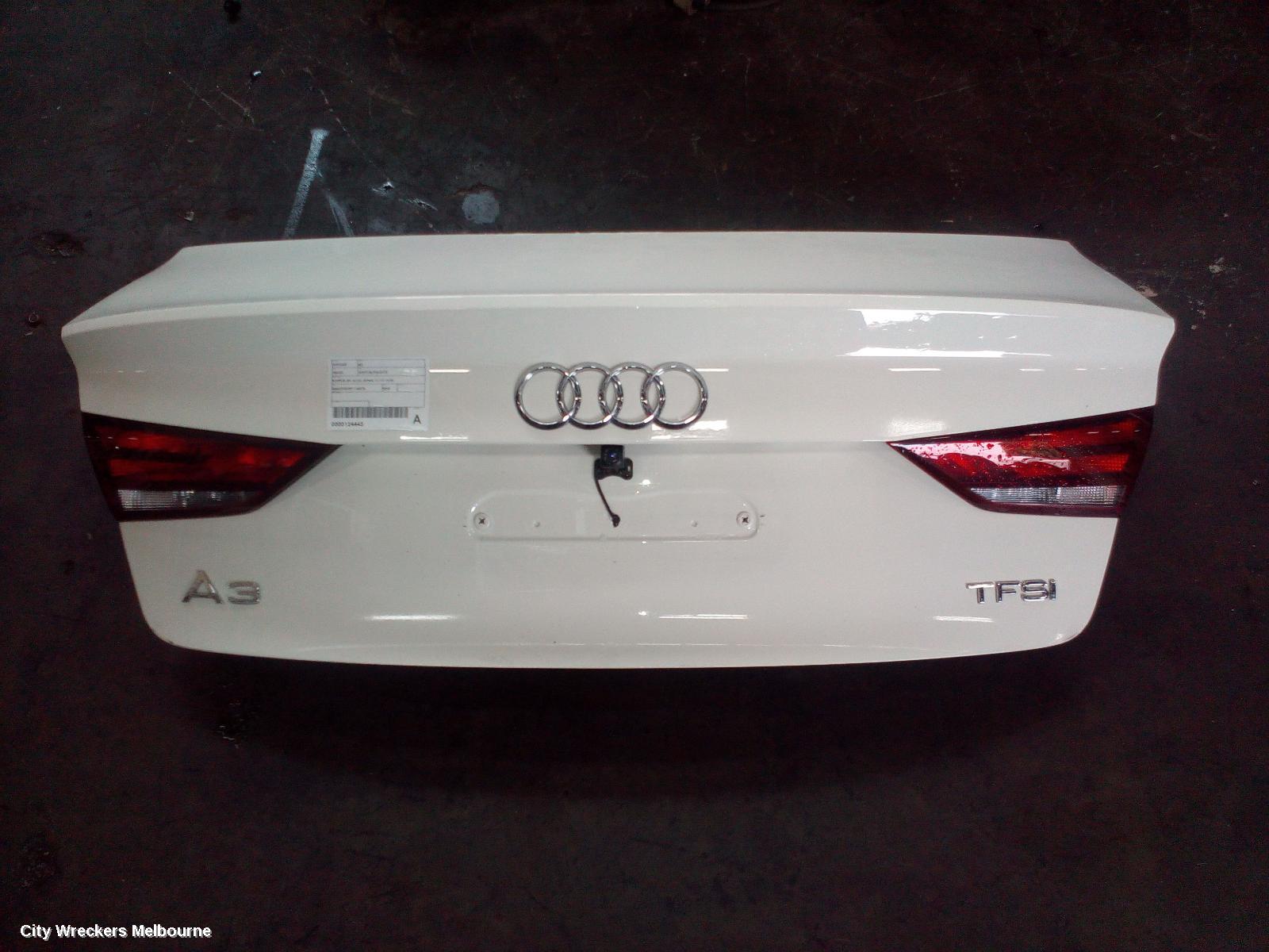 AUDI A3 BOOTLID/TAILGATE, BOOTLID, 8V, A3/S3, SEDAN, 11/2013 - 10/2020 - Image 1
