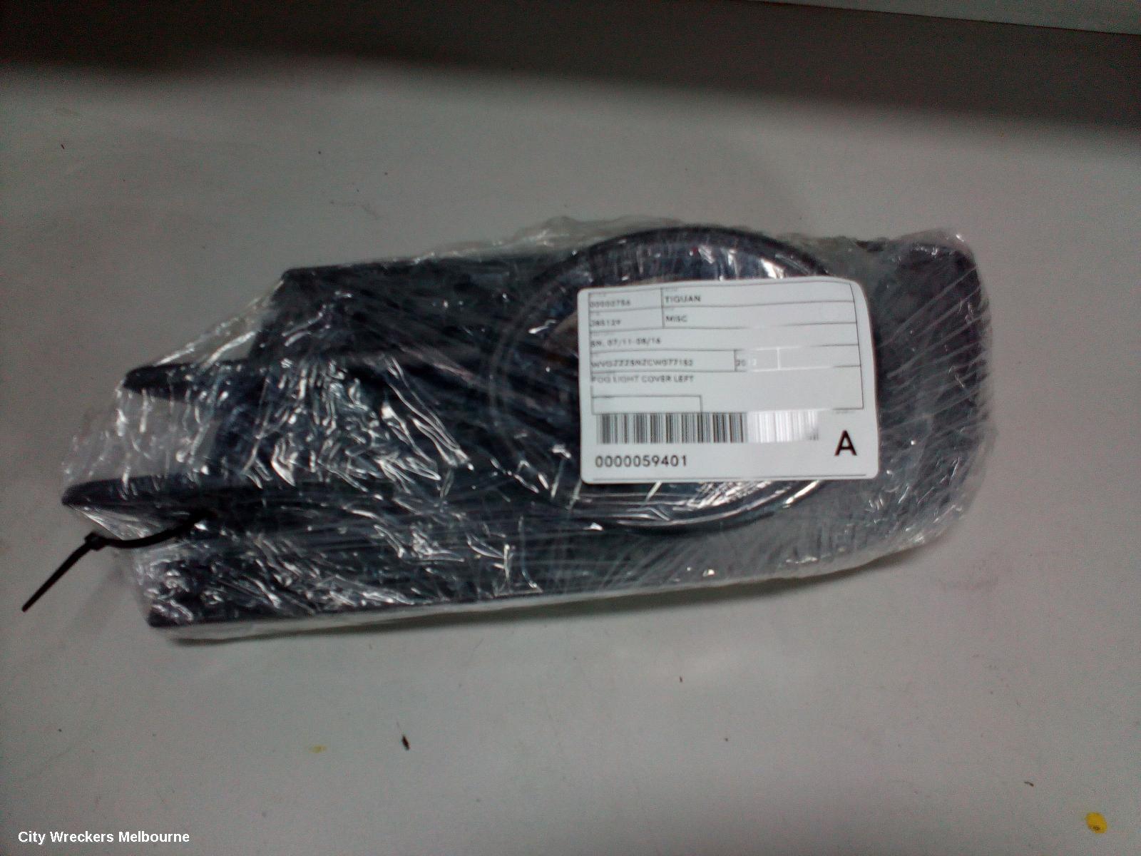 VOLKSWAGEN TIGUAN LEFT INDICATOR/FOG/SIDE, BUMPER FOGLAMP, 5N, 07/2011 - 08/2016 - Image 3