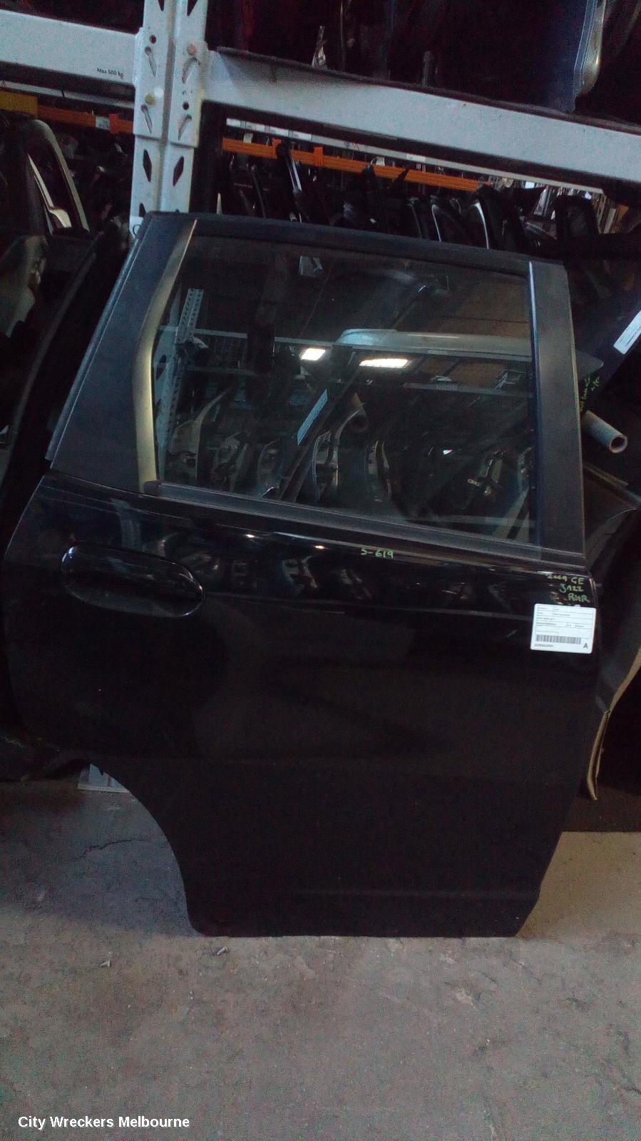 HONDA JAZZ RIGHT REAR DOOR, GE/GP, 08/2008 - 06/2014 - Image 1
