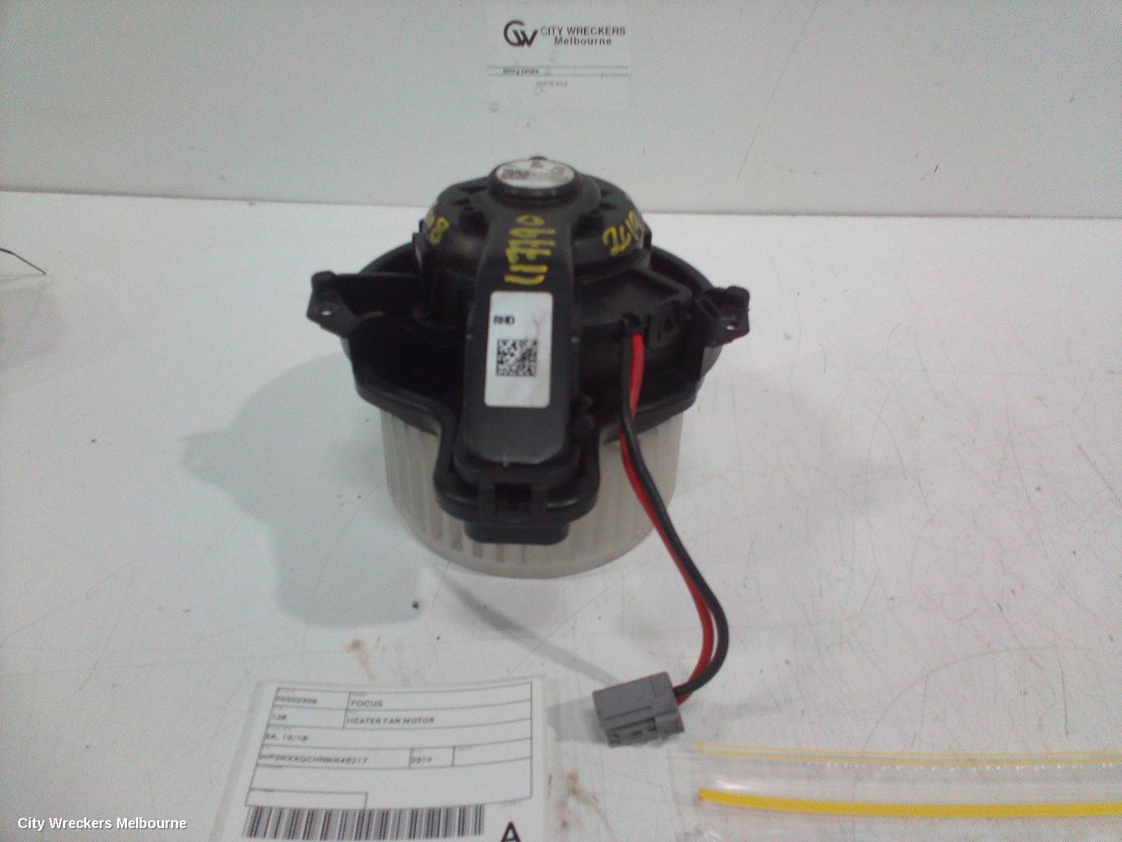 FORD FOCUS HEATER FAN MOTOR, SA, 10/2018 - 12/2024 - Image 1
