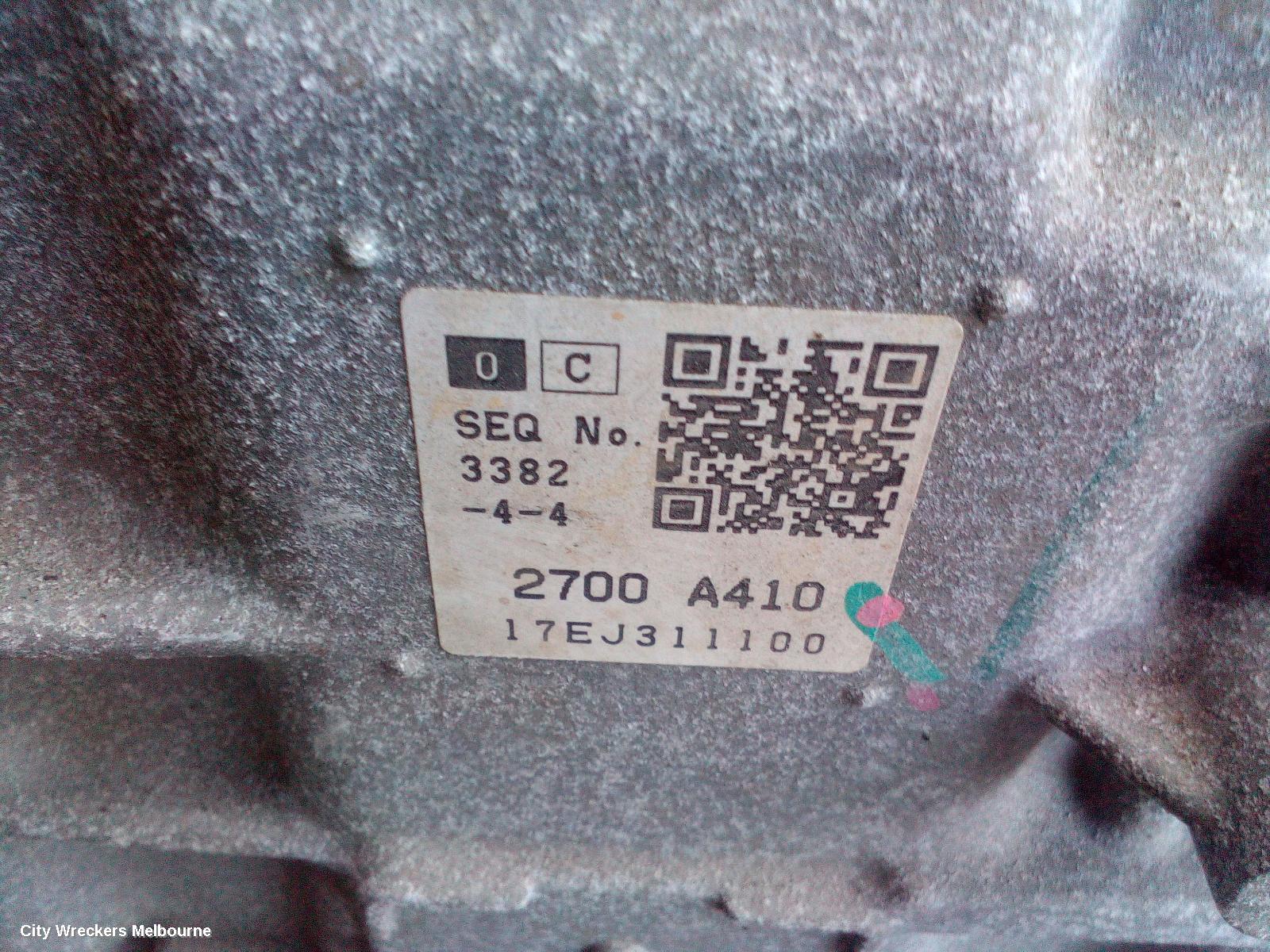MITSUBISHI PAJERO TRANS/GEARBOX, AUTO, 4WD, DIESEL, 2.4, 4N15, TURBO, PAJERO SPORT, W/ TRANSFER CASE, QE-QF, 10/2015 ONWARDS - Image 3