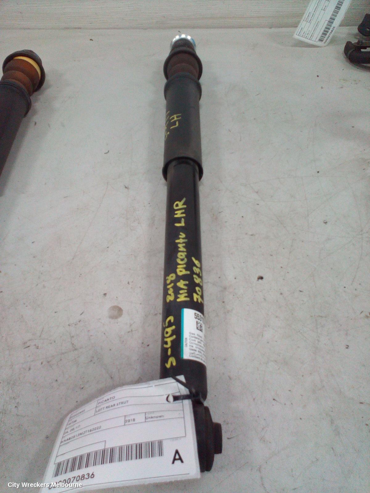 KIA PICANTO LEFT REAR STRUT, JA, 05/2017 ONWARDS - Image 2