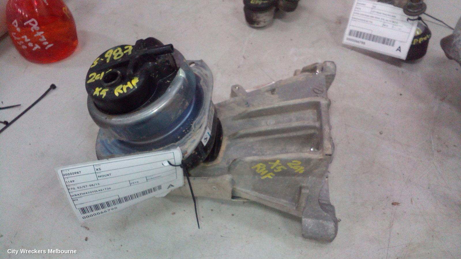 BMW X5 MOUNT, ENGINE MOUNT (RH SIDE), PETROL, 3.0, N55, E70, 06/2010 - 08/2013 - Image 2