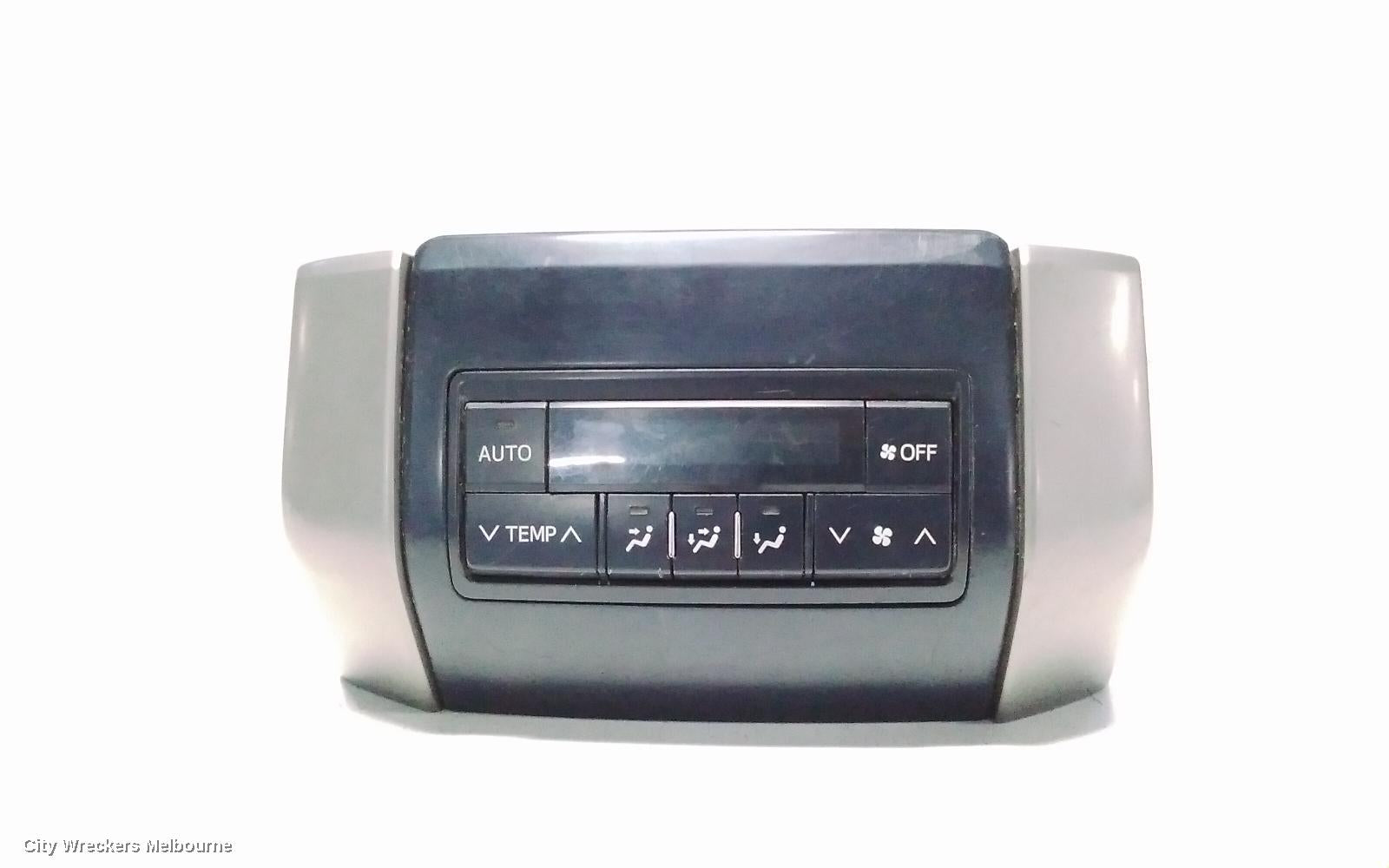 TOYOTA PRADO HEATER/AC CONTROLS, 150 SERIES, REAR, CLIMATE CONTROL TYPE, NON SEAT WARMER TYPE, 08/2009 - 11/2023 - Image 1