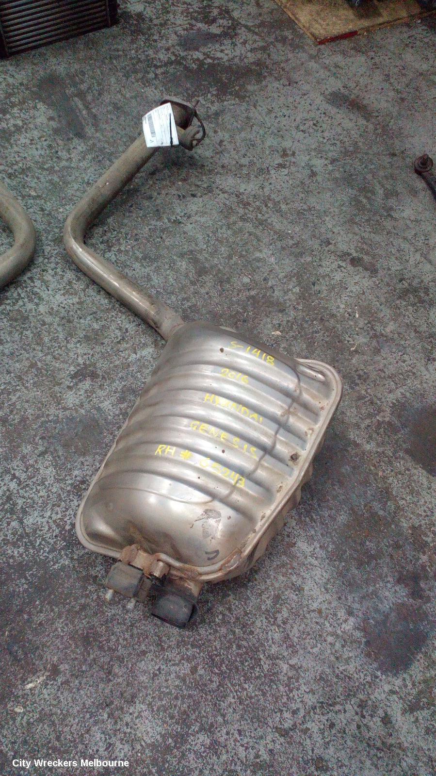 HYUNDAI GENESIS SILENCER, DH, 11/2014 - 01/2018 - Image 2