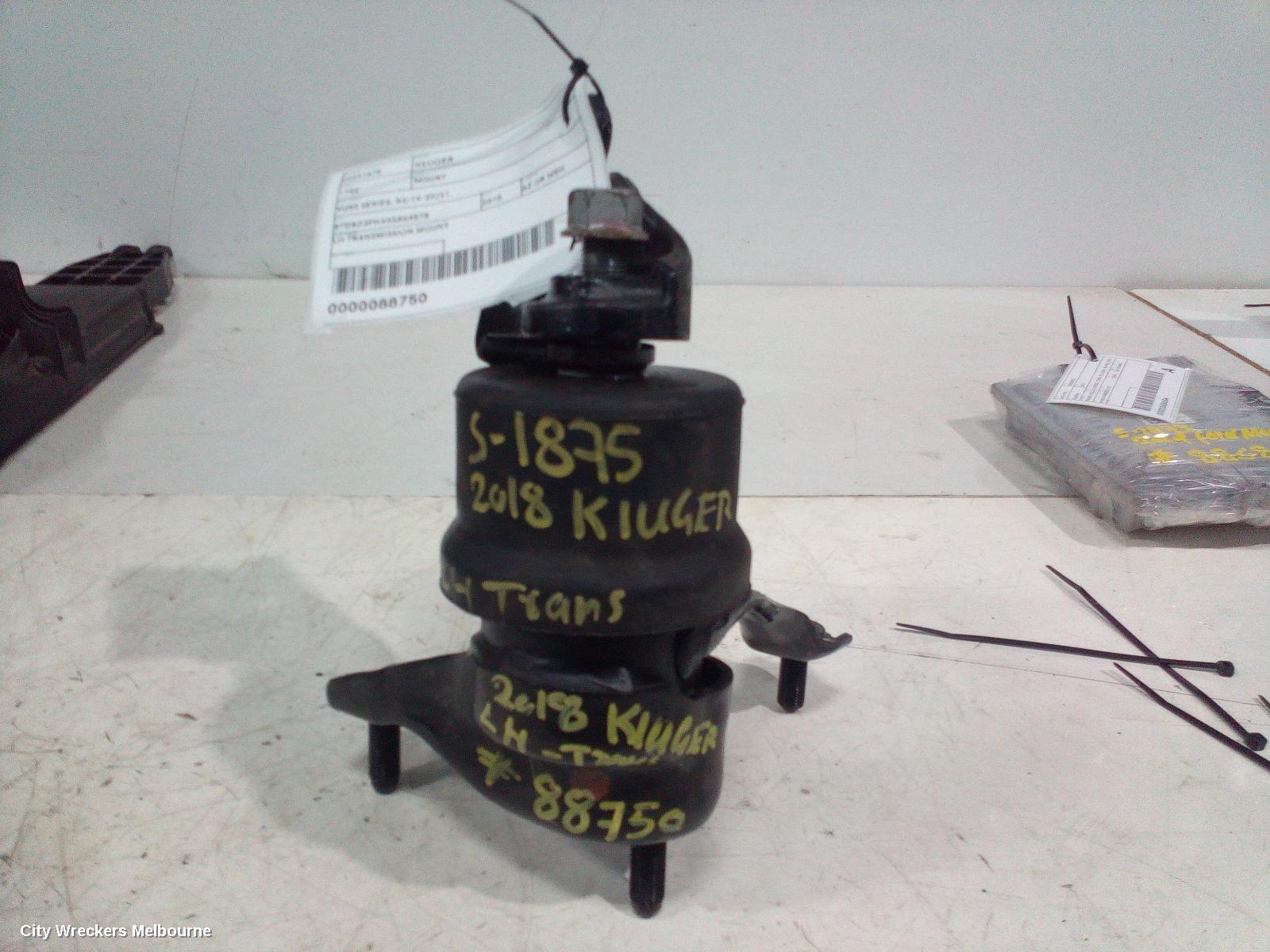 TOYOTA KLUGER MOUNT, XU50 SERIES, 03/2014 - 02/2021 - Image 1