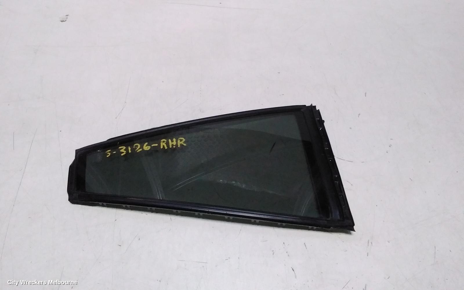 TOYOTA COROLLA CROSS RIGHT REAR 1/4 DOOR GLASS, XG10, 01/2022 ONWARDS - Image 1