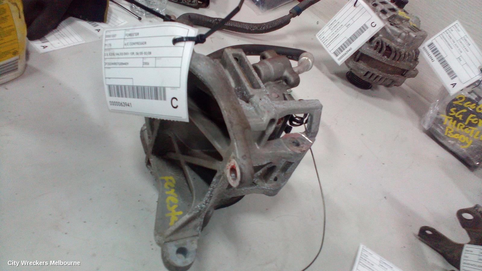 SUBARU FORESTER A/C COMPRESSOR, ZEXEL/VALEO, DKV-14G TYPE, 07/2002 - 02/2008 - Image 3