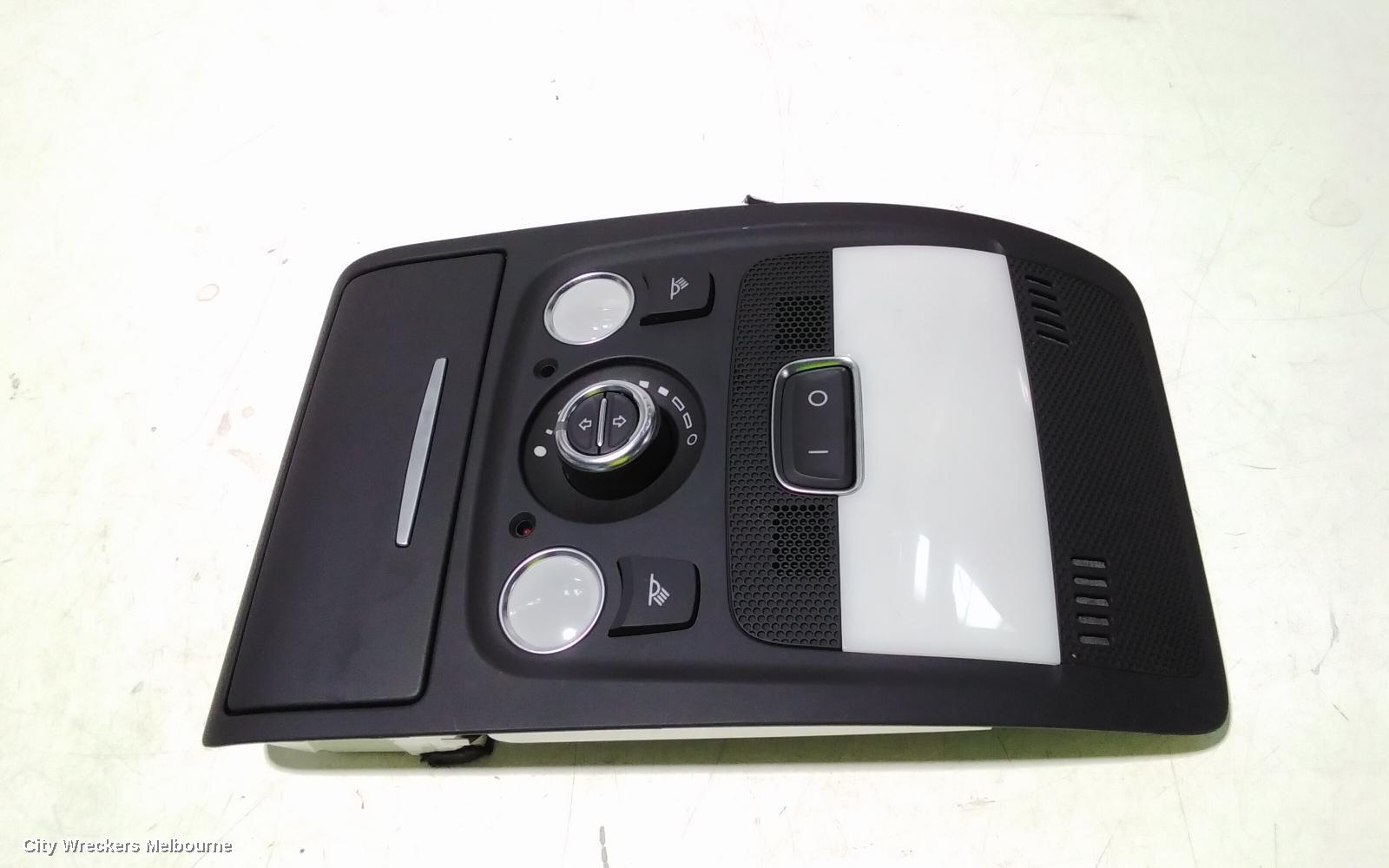 AUDI Q5 COURTESY LIGHT, FRONT (CENTRE), W/ SUNROOF CONTROLS, 8R, 03/2009 - 01/2017 - Image 1