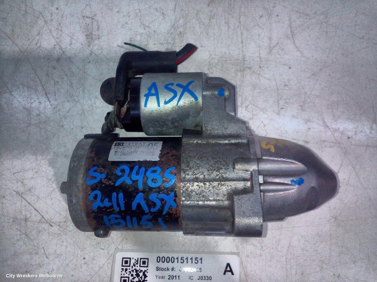 MITSUBISHI ASX STARTER, PETROL, 2.0/2.4, 1.3KW MITSUBISHI M000T38771, XA-XD, 05/2010 ONWARDS - Image 2