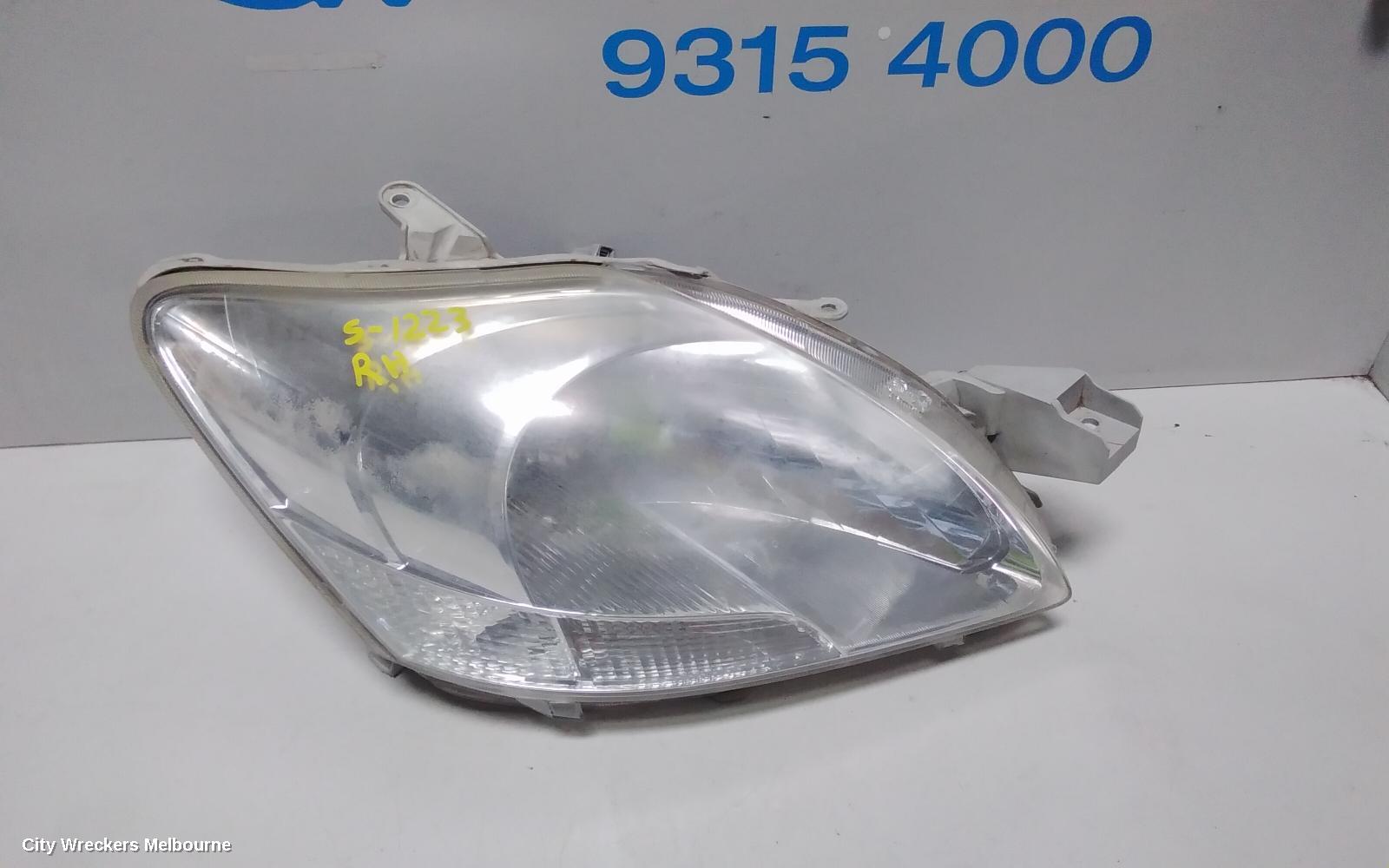 TOYOTA YARIS RIGHT HEADLAMP, NCP9#, SEDAN, NON HID, ELECT ADJ, LENS# 52163, 03/2006 - 06/2016 (AUS ONLY) - Image 2