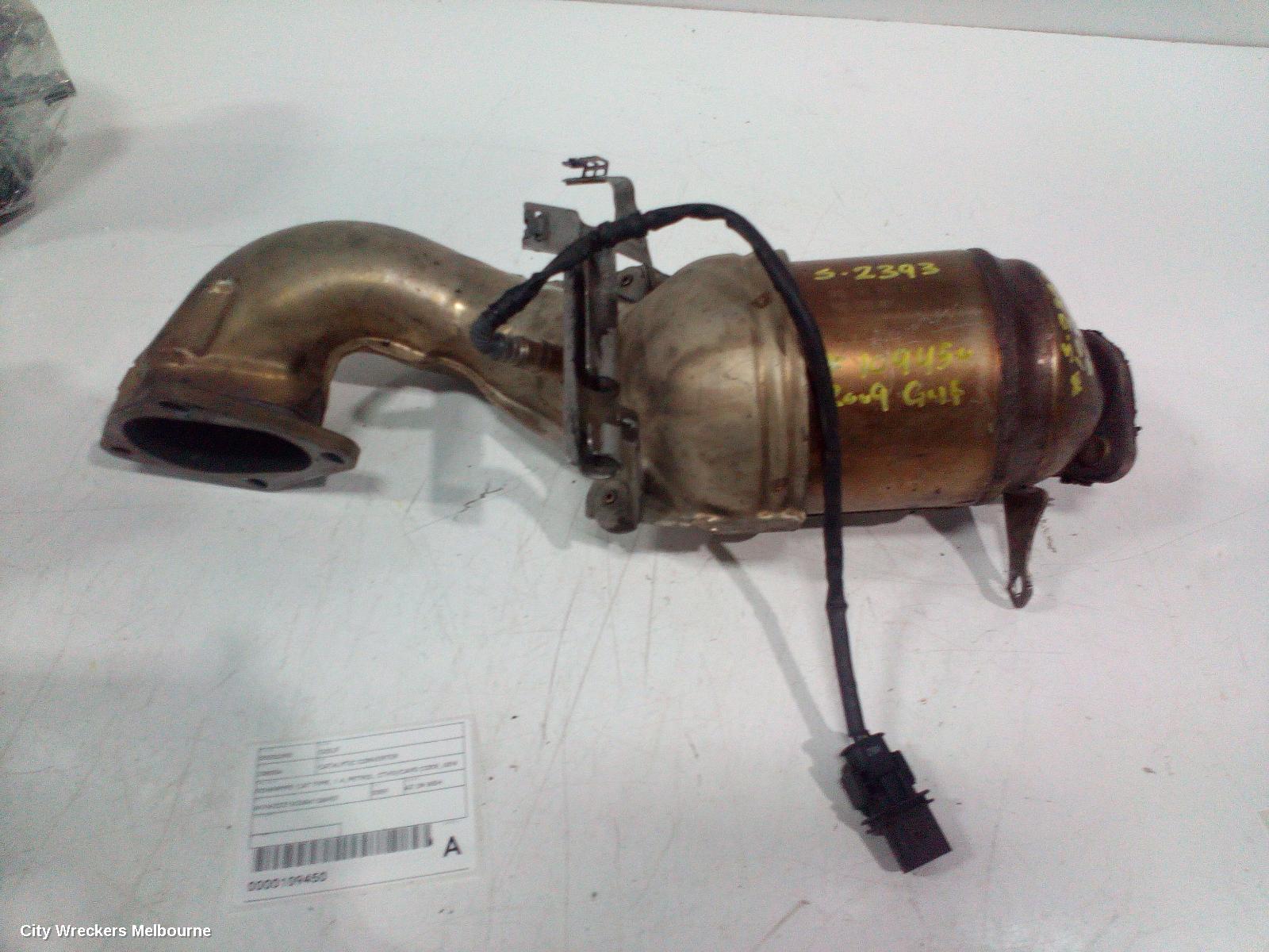VOLKSWAGEN GOLF CATALYTIC CONVERTER, DOWNPIPE-CAT TYPE, 1.4, PETROL, CTHD/CAVD CODE, GEN 6, 10/2008 - 01/2016 - Image 2
